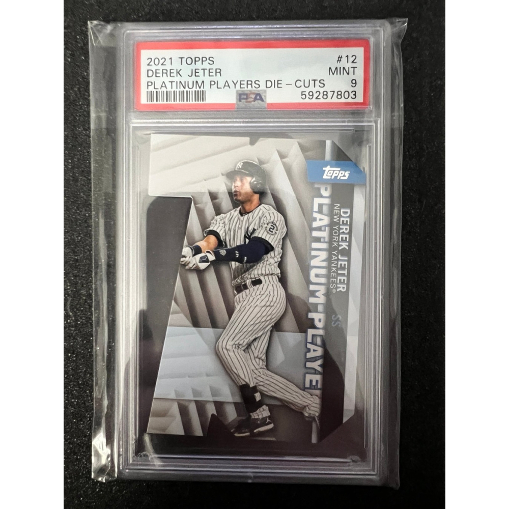 2021 Topps Derek Jeter Platinum Players Die-Cuts #12